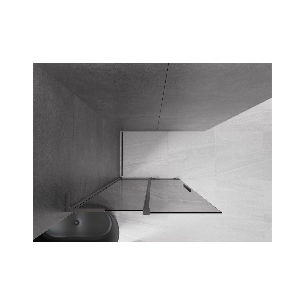 Lampă de perete LED liniară Toolight APP1845-1W Chrome, 420 mm, cromată - vedere generală