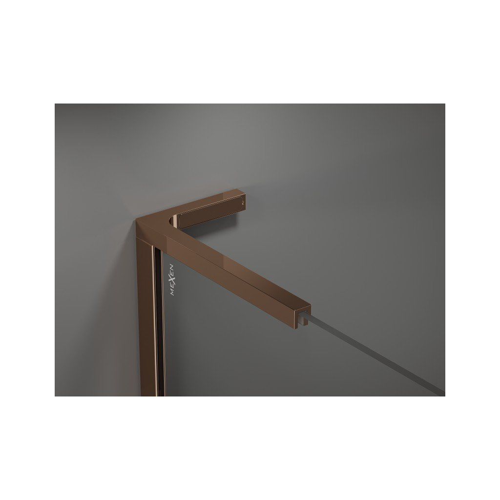 Rea Vision – detaliu al finisajului PVD auriu mat și al structurii periate