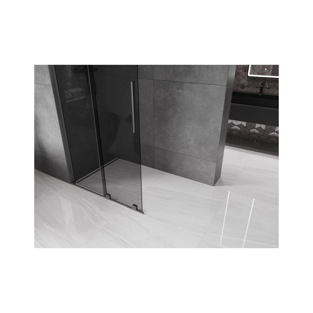 Toolight APP1882-1W – detaliu al construcției din aluminiu cromat și capac transparent cu linie LED iluminată