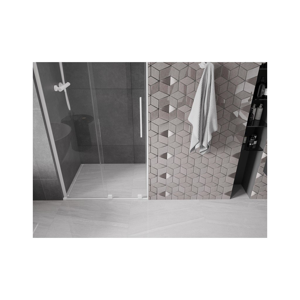 Toolight APP1888-1W – detaliu al capacului transparent, profilului din aluminiu negru și liniei LED vizibile