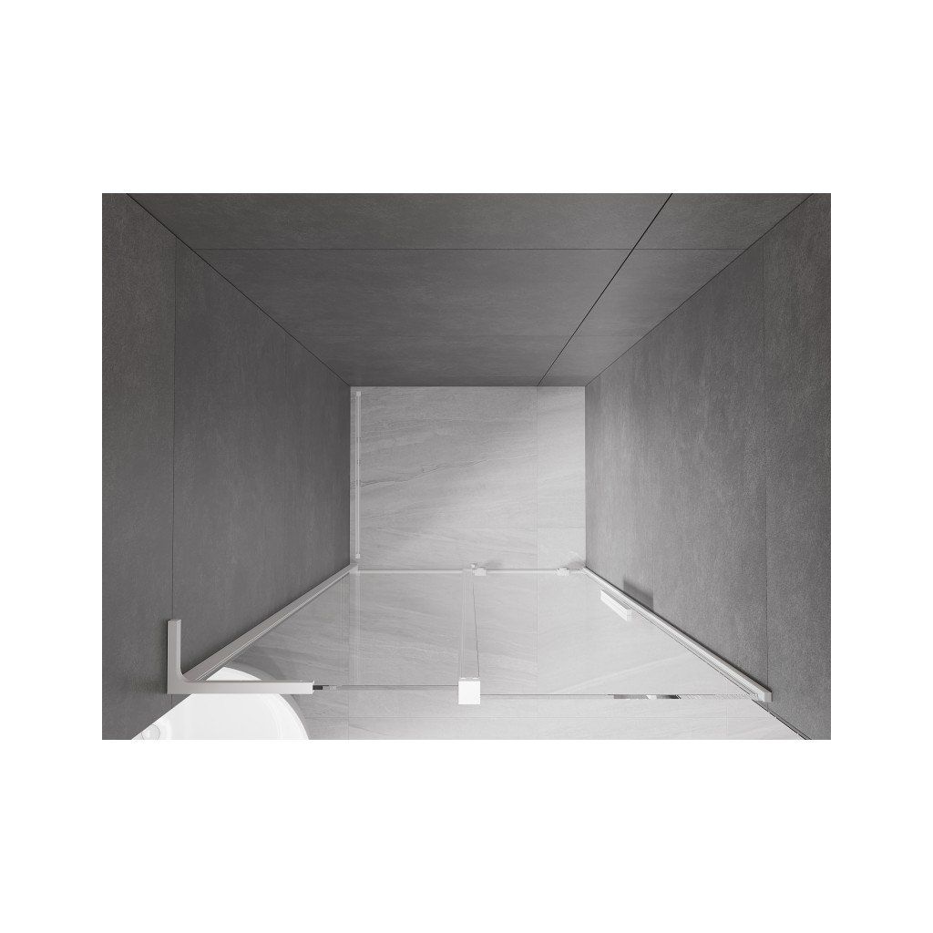 Toolight APP1888-1W – lampă neagră din aluminiu deasupra oglinzii de baie, contrast grafic modern
